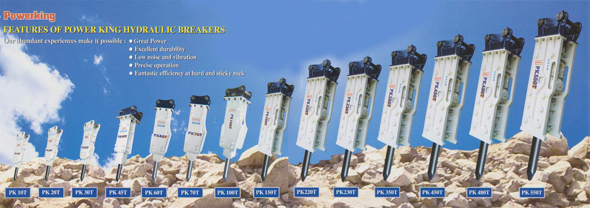 powerking hydraulic breaker